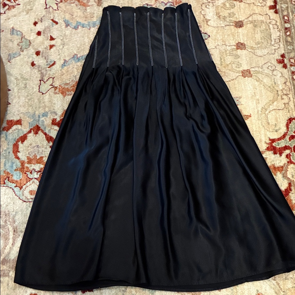 Beaufille Black A-Line Skirt
